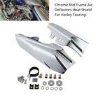 Mid Frame Air Deflectors Heat Shield For Harley Davidson Touring Models 2001-08