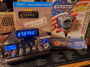 General Lee Cb Radio With Galaxy Frequency Counter And Astatic 636 Microphone
