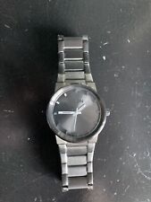 Nixon The Cannon Shoot To Thrill Black Dial Case Stainless Steel Band Watch