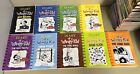 Lot of 9 Diary of a Wimpy Kid Paperback Books 2-10 Jeff Kinney VERY GOOD