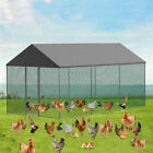 19.7ft Spacious Chicken Coop Run Large Walk In Pet Cage Heavy Duty Hen House US