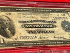 1918 ($1) ONE DOLLAR FEDERAL RESERVE LARGE BANK NOTE OF SAN FRANCISCO