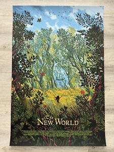 The New World by Kilian Eng Print Alternative Movie Poster Mondo Artist xx/70