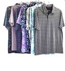Bugatchi Men's Multicolor Polo Shir Lot - Size Medium