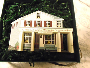 Vtg THE BACK CREEK GENERAL STORE J.M.REED OFC03 SHELIA'S OLD FASHIONED CHRISTMAS