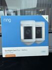 Ring Spotlight Cam Plus Camera Indoor/Outdoor Wireless Pack of 2