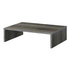 Convenience Concepts Designs2Go Large TV/Monitor Riser in Dark Gray Wood Finish