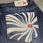 Akademiks Vintage Embroidered Mens 36 X 31 Jeans Baggy