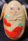 Vintage Nesting Dolls Rabbit Egg Shaped Easter Bunny / Bunnies Wood (5) 4 3/4