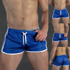 Pantalones Cortos De Verano Para Hombre Culturismo De Malla Deportes Moda Playa