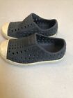 Native Jefferson Slip-On Sneaker Kids' Size 9C Toddler Waterproof Shoes NavyBlue