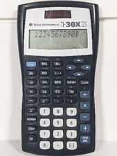 Vintage Texas Instruments calculator TI-30X-IIS No Cover, Works