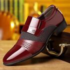 Business Dress Men Shoes Formal Slip On Dress Shoes Mens Oxfords Leather Loafers