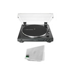 Audio-Technica AT-LP60XBT Automatic Stereo Turntable Black with Speaker System