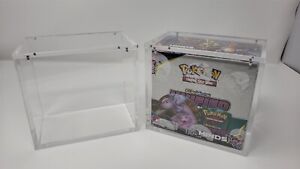 Pokemon Booster Box Acrylic Display Case With Magnetic Top