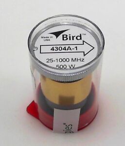 Bird Wattmeter Element 4304A-1 25-1000 MHz 500W 4304-1 (New)
