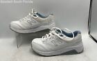 New Balance Womens 928V3 Gray Leather Low-Top Lace-Up Sneaker Shoes Size 5