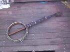New ListingVintage 5 String Banjo for repair RARE Old Timey musical instrument bluegrass