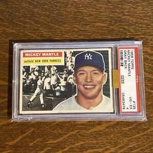1956 Topps Mickey Mantle PSA 4 MBA Gold