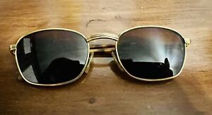 VINTAGE CARTIER GOLD PLATED 54MM SUNGLASSES