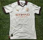 New ListingManchester City 2023/24 Away Kevin De Bruyne #17 Size Large Football Jersey