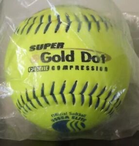 Worth Sports Super Gold Dot  USSSA Elite E12LUY Official Softball
