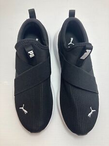 Puma Women's Chroma Slip On Soft Foam Sneaker Shoes BLACK - Choose Size
