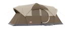Coleman WeatherMaster 10-Person Camping Tent, Large Weatherproof Family Tent ...