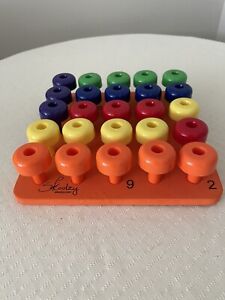 New ListingSmoky Peg Board Fine Motor Preschool Stacking Math Game