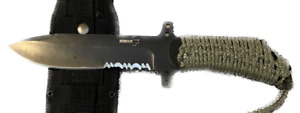 Boker Plus Bowie Knife 7 inch blade with MOLLE II nylon sheath