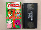 Rare Children's Favorites Christmas Treasure Barney, Angelina, Bob, Kipper VHS