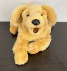FOLKMANIS Puppy Dog Golden Retriever Hand Puppet 13” Plush Stuffed Animal Toy
