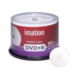 50 IMATION 8X  Blank DVD+R DL Dual Double Layer 8.5GB  White Inkjet Printable