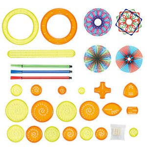 27 PCS Spirograph Geometric Drawing Design Set Creativity Kit Kids Art Gift Set