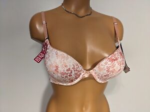 Vanity Fair® Extreme Ego Boost Push-Up Bra 2131101, Pink Floral, 38C