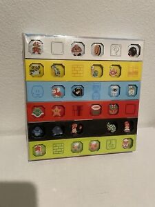 NEW Club Nintendo Mario & Friends Pin Badges Set 2011 Platinum Reward Collection