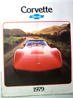 1979 Cheverolet Corvette Sales Literature Brochure  Dealer Sales Brochure Poster