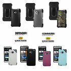 NEW! OtterBox Defender / Commuter Series Hybrid Case for HTC One (M7)
