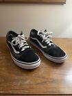 Vans Old Skool Low Shoes Black And White Size 10.5 Mens