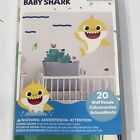 RoomMates RMK4312GM Baby Shark Giant Peel and Stick Wall Decals