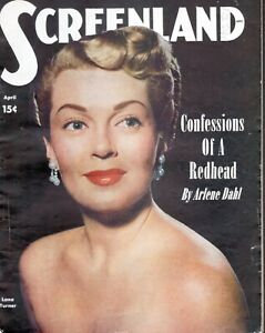Screenland April 1951 Lana Turner cover - free shipping