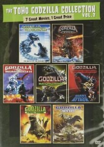 New Godzilla 7 Movie Collection: 2000 / Against Mechagodzilla & 5 More (DVD)