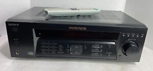 Sony STR-DE185 HiFi Stereo Receiver 2 ch Home Audio AM/FM Tuner + Remote Bundle