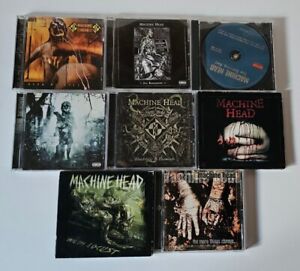 Machine Head 8 CD Lot - Burn My Eyes, Cartharsis, The Blackening, & More - READ