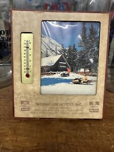 New ListingVINTAGE WIDENHOUSE MOTORS THERMOMETER SIGN CHRYSLER PLYMOUTH DODGE CONCORD NC