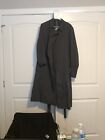 Cos Gray Cotton Trench Coat Jacket with belt (size 36) both for men/women