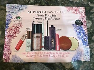 Sephora Favorites 2024Fresh Face Makeup Kit 8 Pcs Full Travel Tarte Mario Rare