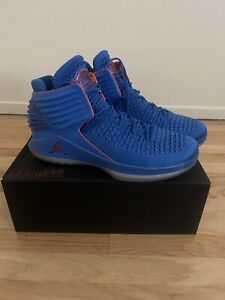Nike Air Jordan XXXII Blue Orange Russell Westbrook Men’s 13