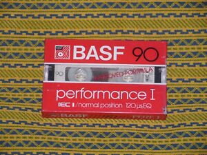 BASF 90 Performance I 90mins Blank Cassette Tape SEALED