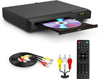 DVD Player All Region Free DVD CD Disc Player AV Output USB Remote Control 2024